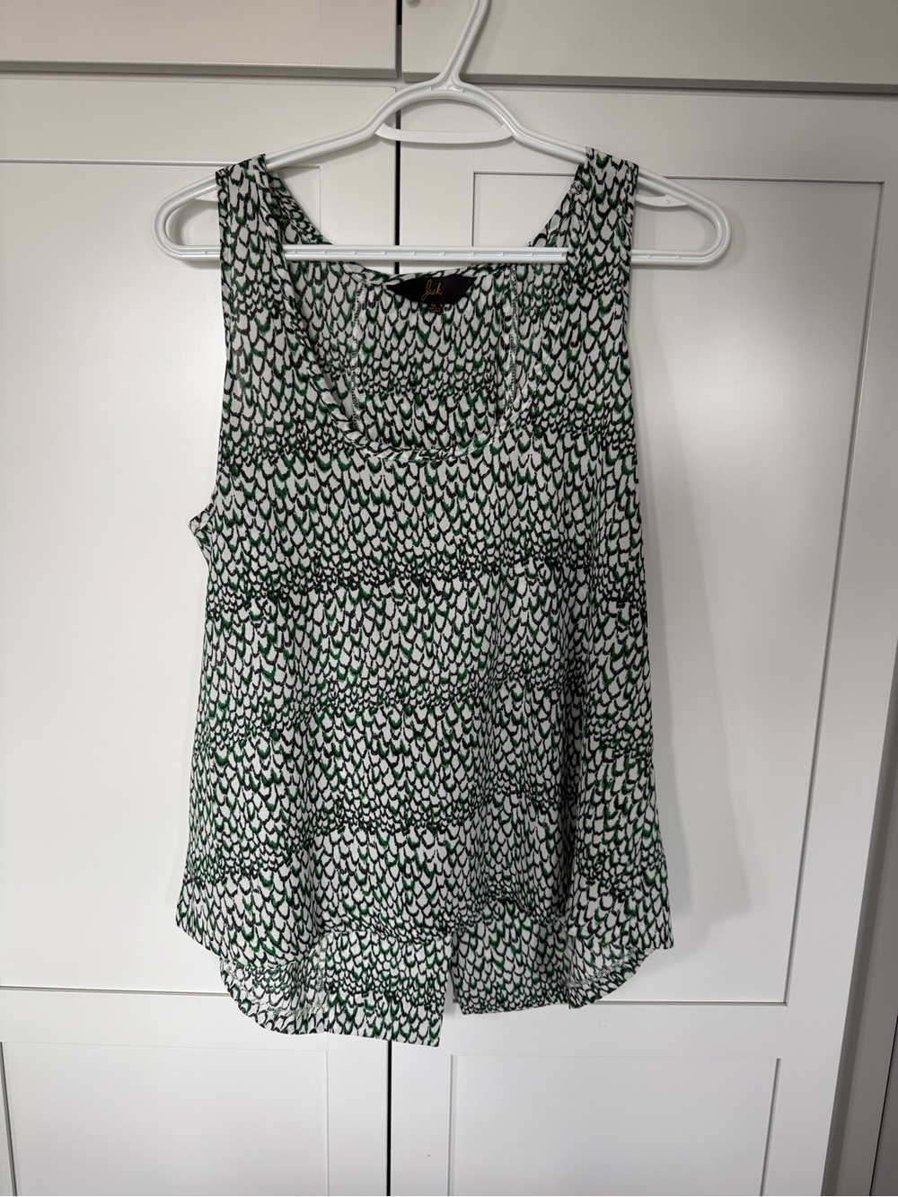 Jack by BB Dakota flutter back tank top